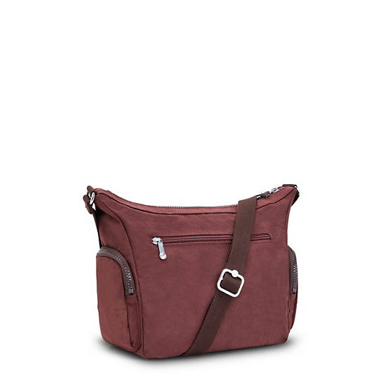 Torba Crossbody Kipling Gabbie Small Czerwone Szare | PL 2080BE